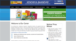 Desktop Screenshot of kendriyabhandar.org